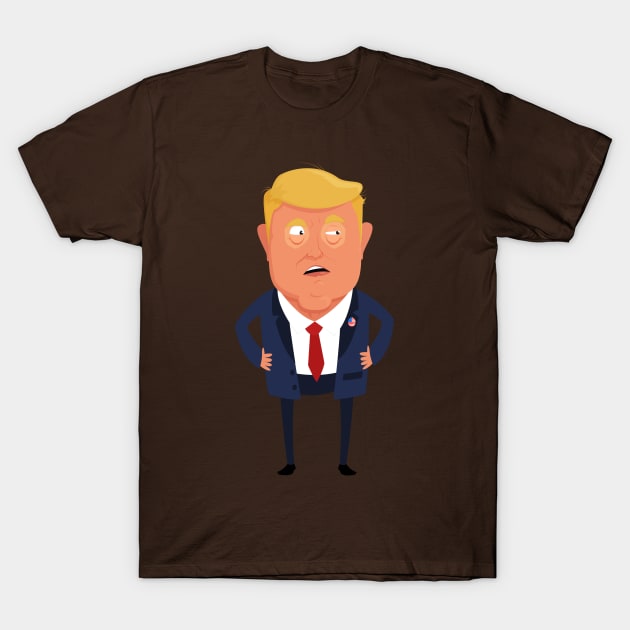 Donald Trump T-Shirt by Mako Design 